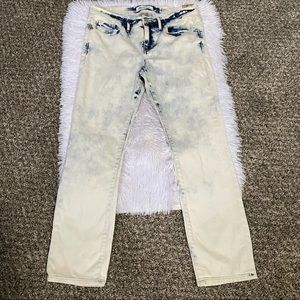 Madewell Skinny Skinny Crop Acid was jeans size 28
